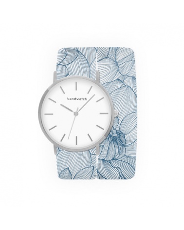 Women's watch - Floral drawing